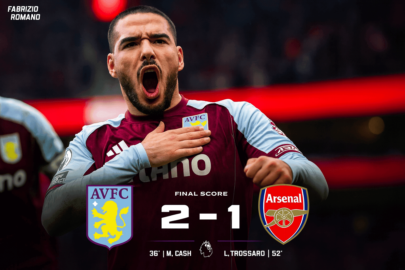 أستون فيلا أرسنال