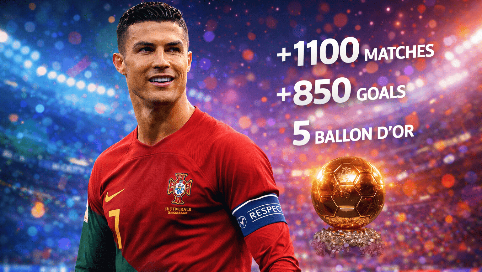 "إحصائيات كريستيانو رونالدو