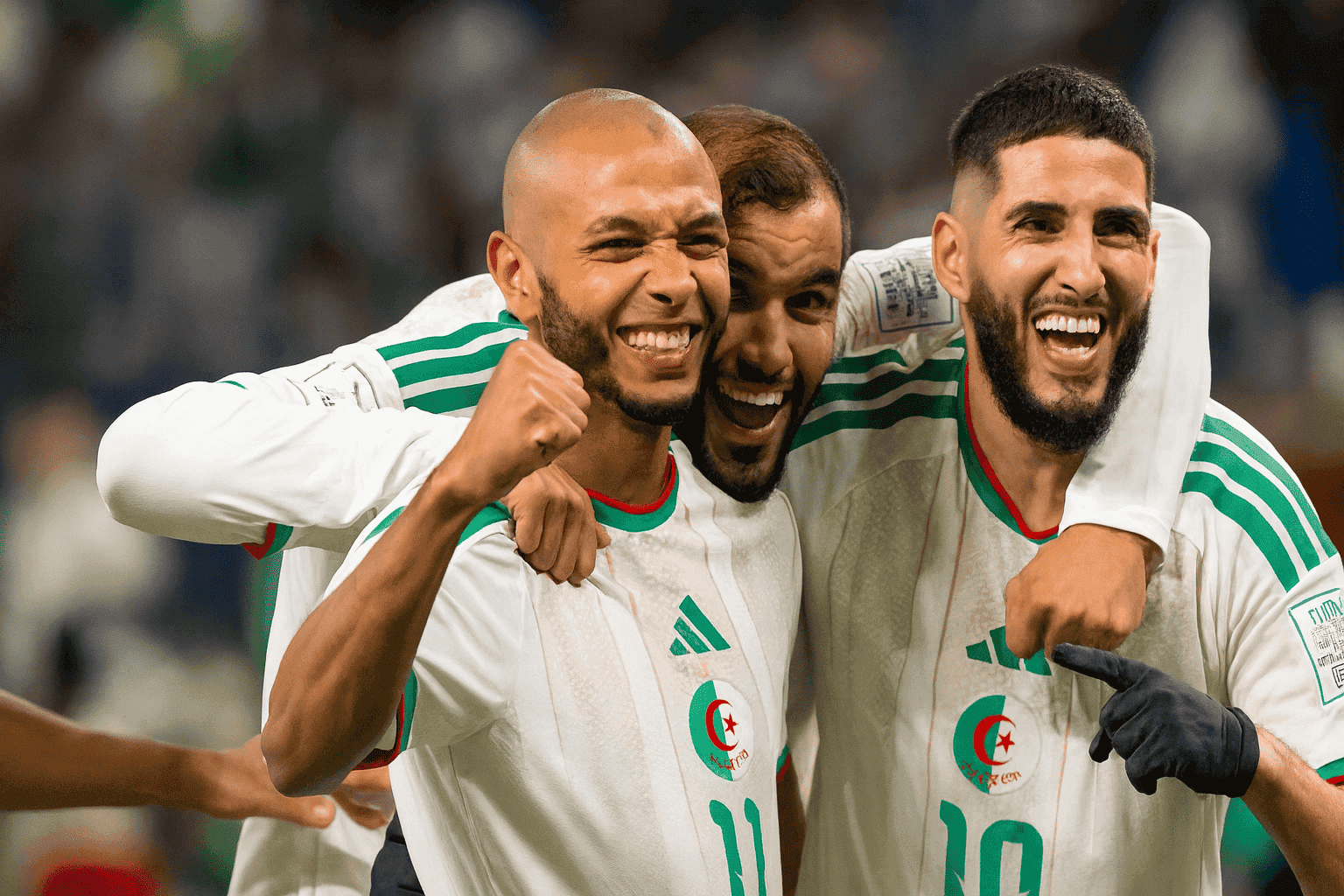 مباراة الجزائر ضد العراق في كأس العرب