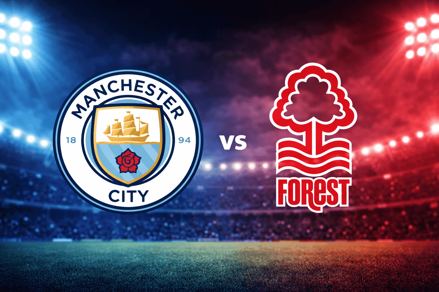 مباراة مانشستر سيتي ونوتنجهام فورست