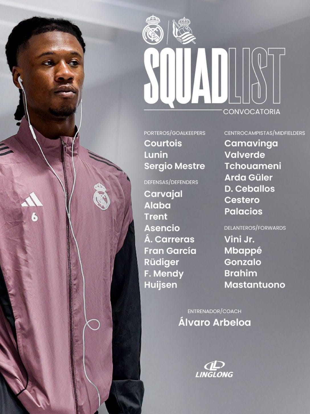 تشكيلة ريال مدريد ضد ريال سويسيداد